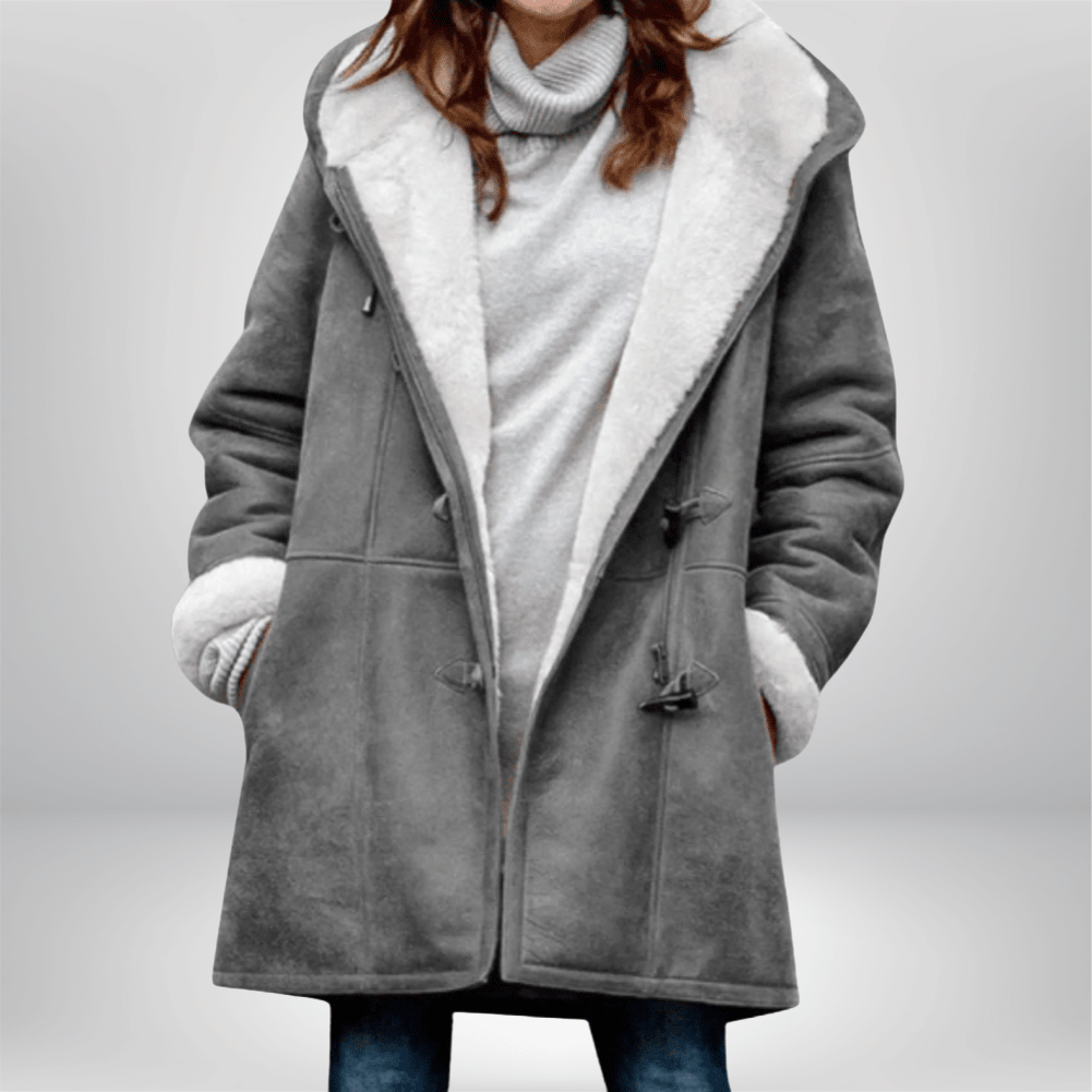 Léonie | Abrigo de Piel de Oveja Premium - vittoria stile