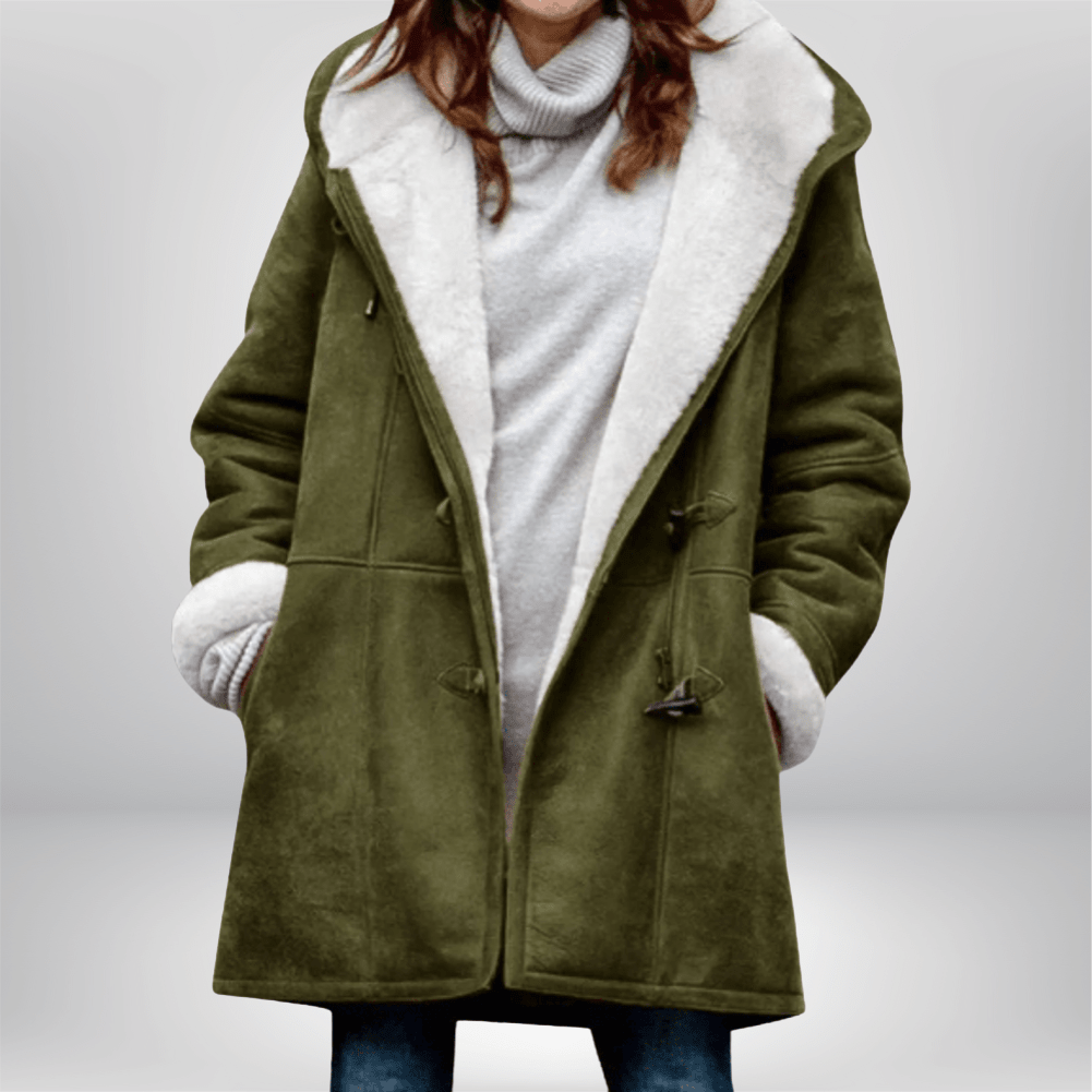 Léonie | Abrigo de Piel de Oveja Premium - vittoria stile