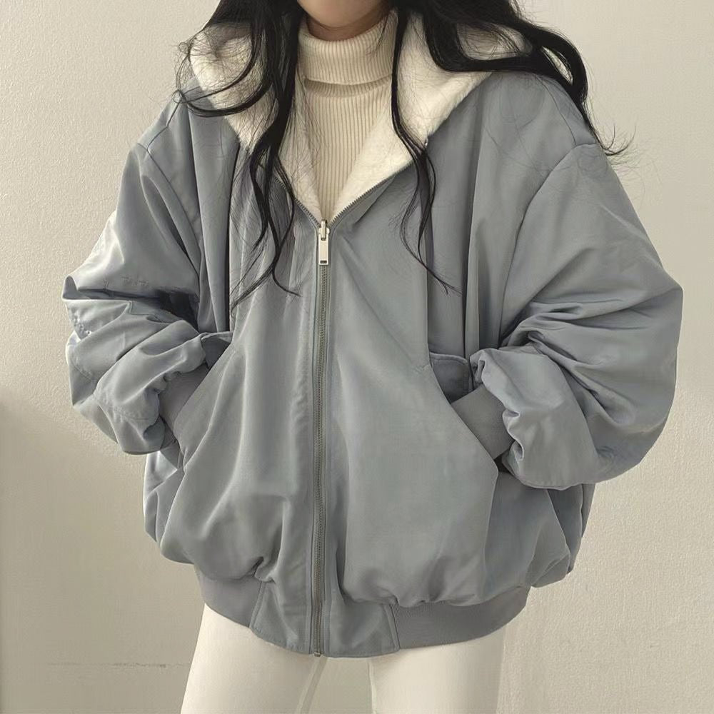 Lira™ | Chaqueta con Capucha Reversible - vittoria stile