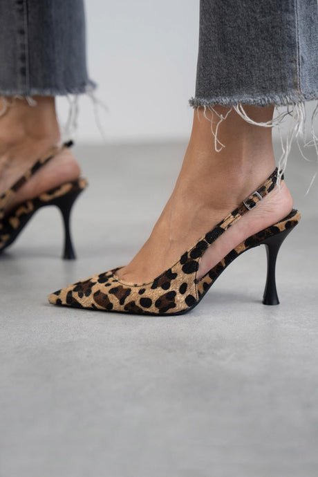 LORENA™|TACCHI IN CAMOSCIO LEOPARDATO - vittoria stile