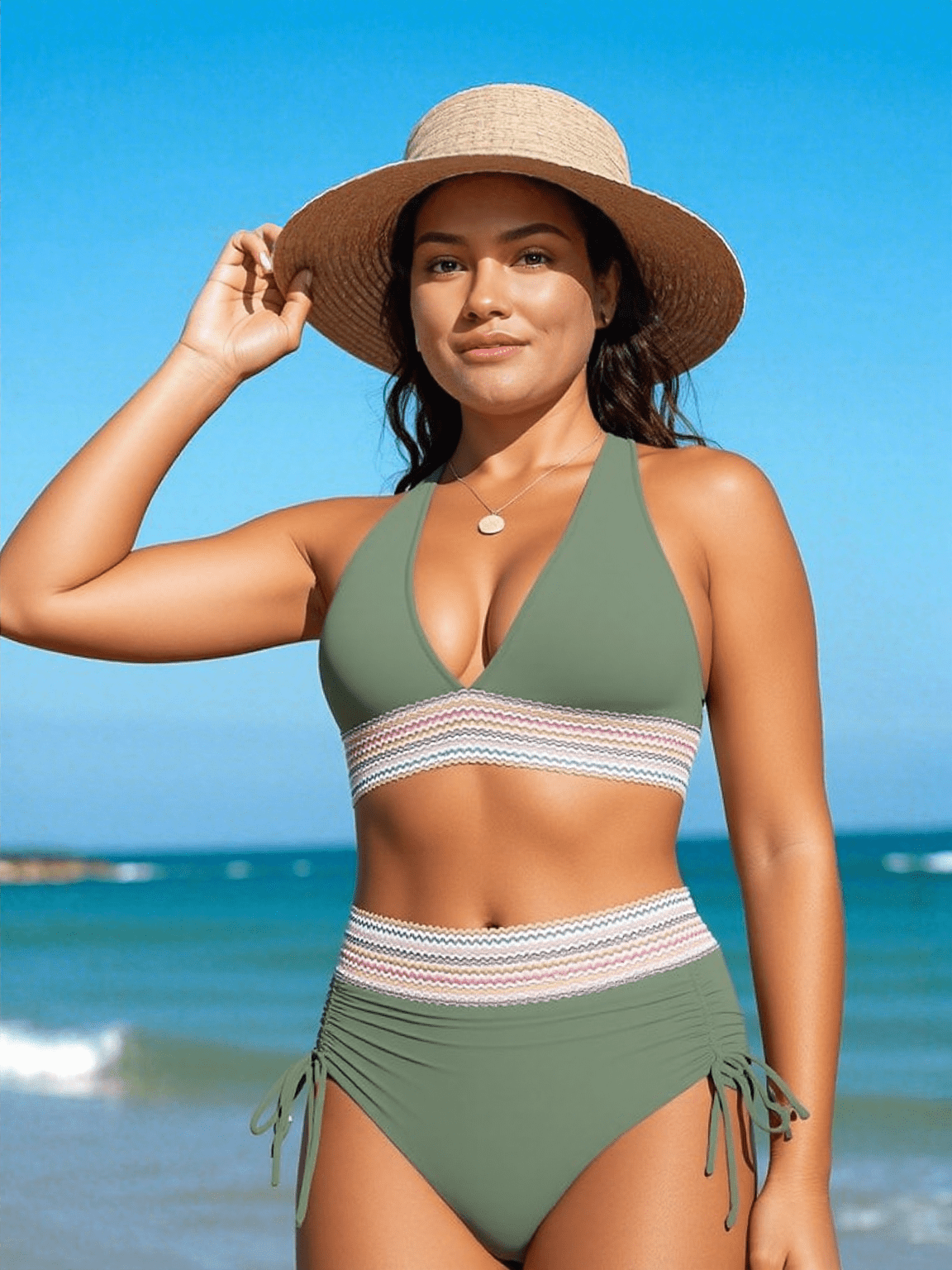 LUCREZIA|BIKINI A VITA ALTA - vittoria stile
