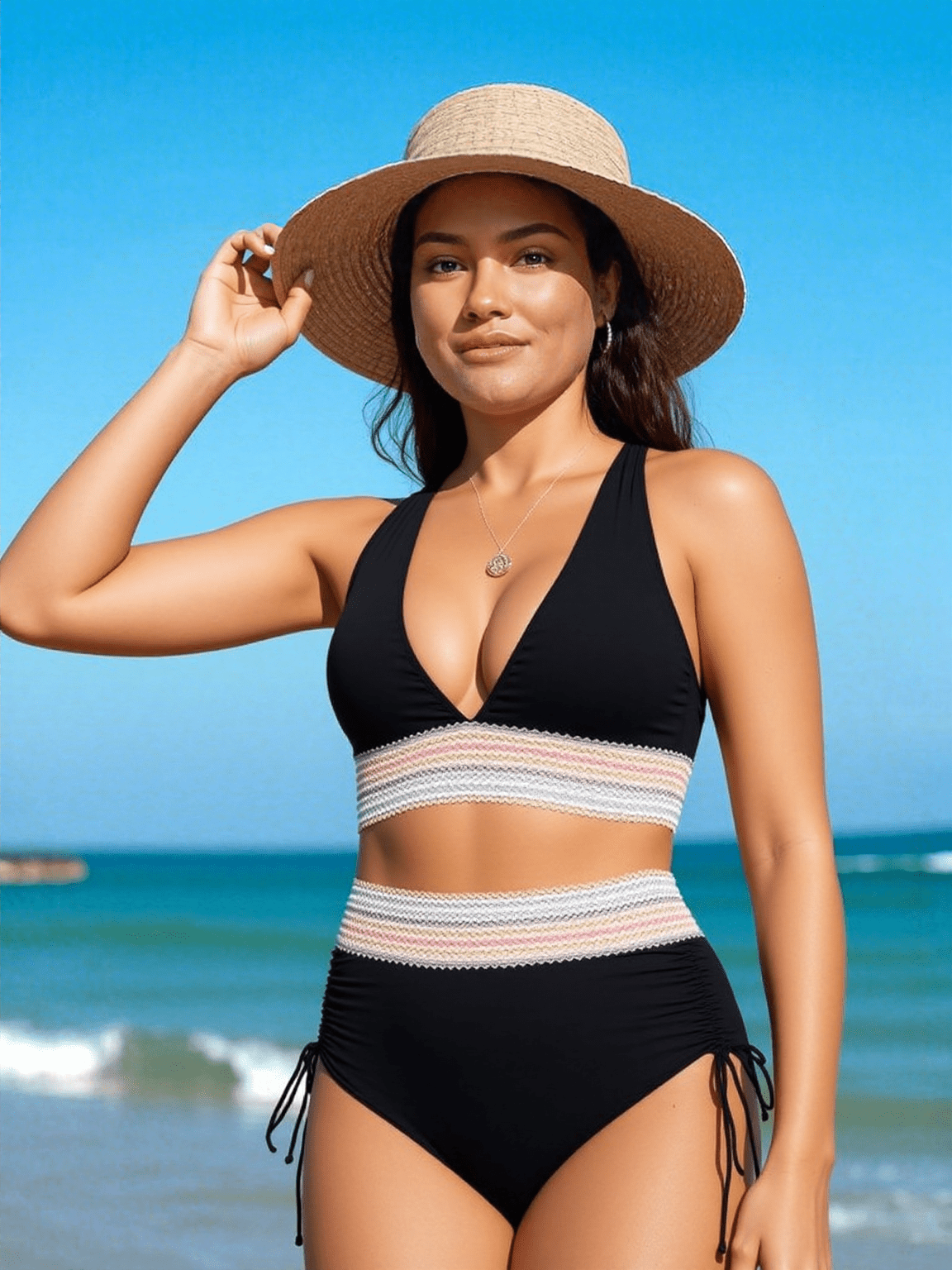 LUCREZIA|BIKINI A VITA ALTA - vittoria stile