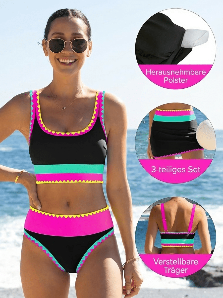 Lucy | Bikini de abdomen al descubierto con efecto inmediato - vittoria stile