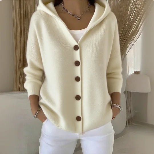 LUNA™|CARDIGAN À CAPUCHE - vittoria stile