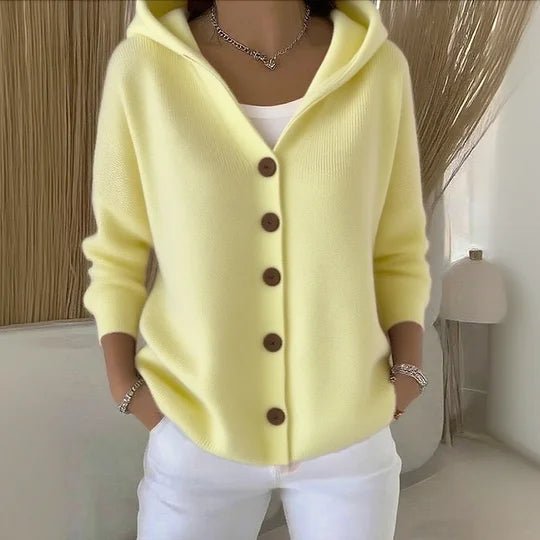 LUNA™|CARDIGAN À CAPUCHE - vittoria stile