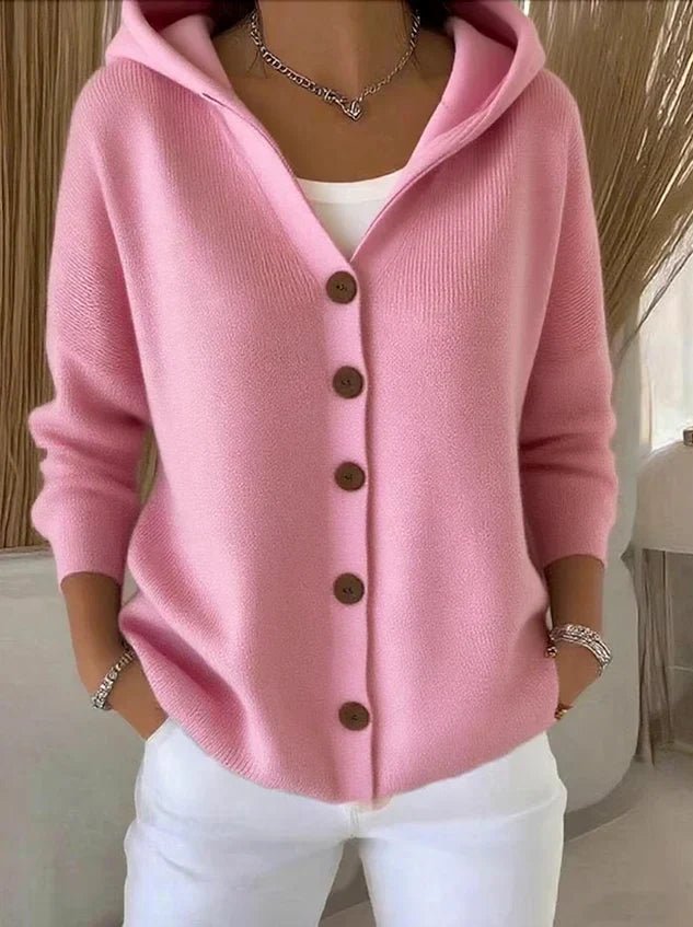 LUNA™|CARDIGAN À CAPUCHE - vittoria stile
