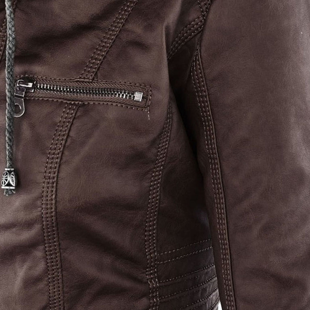 Marvella™ | Chaqueta de cuero elegante - vittoria stile