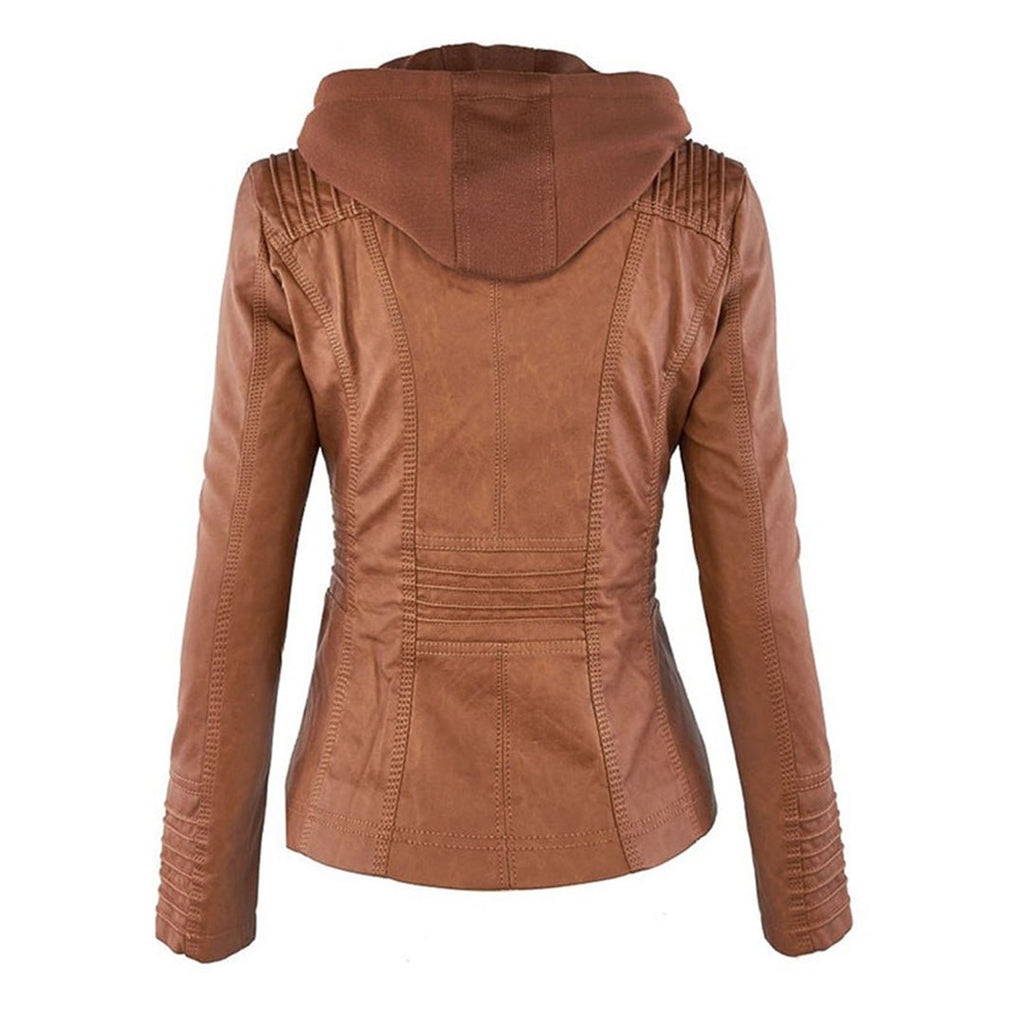 Marvella™ | Chaqueta de cuero elegante - vittoria stile