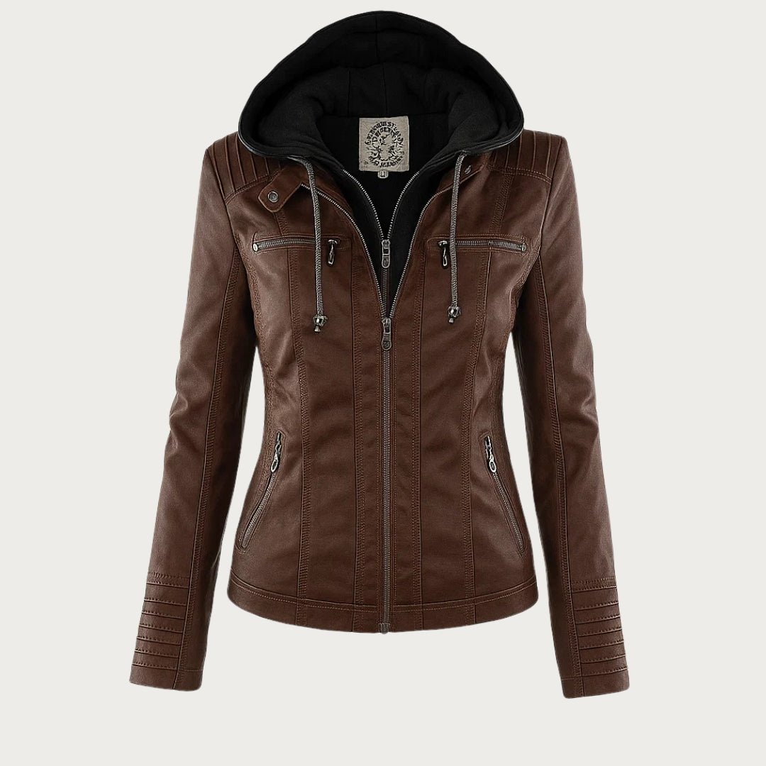 Marvella™ | Chaqueta de cuero elegante - vittoria stile