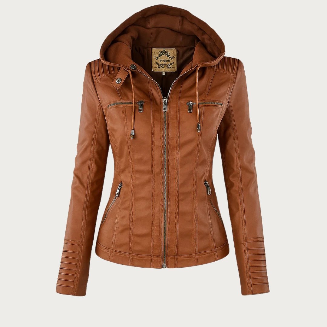 Marvella™ | Chaqueta de cuero elegante - vittoria stile