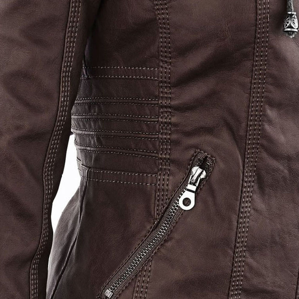 Marvella™ | Chaqueta de cuero elegante - vittoria stile
