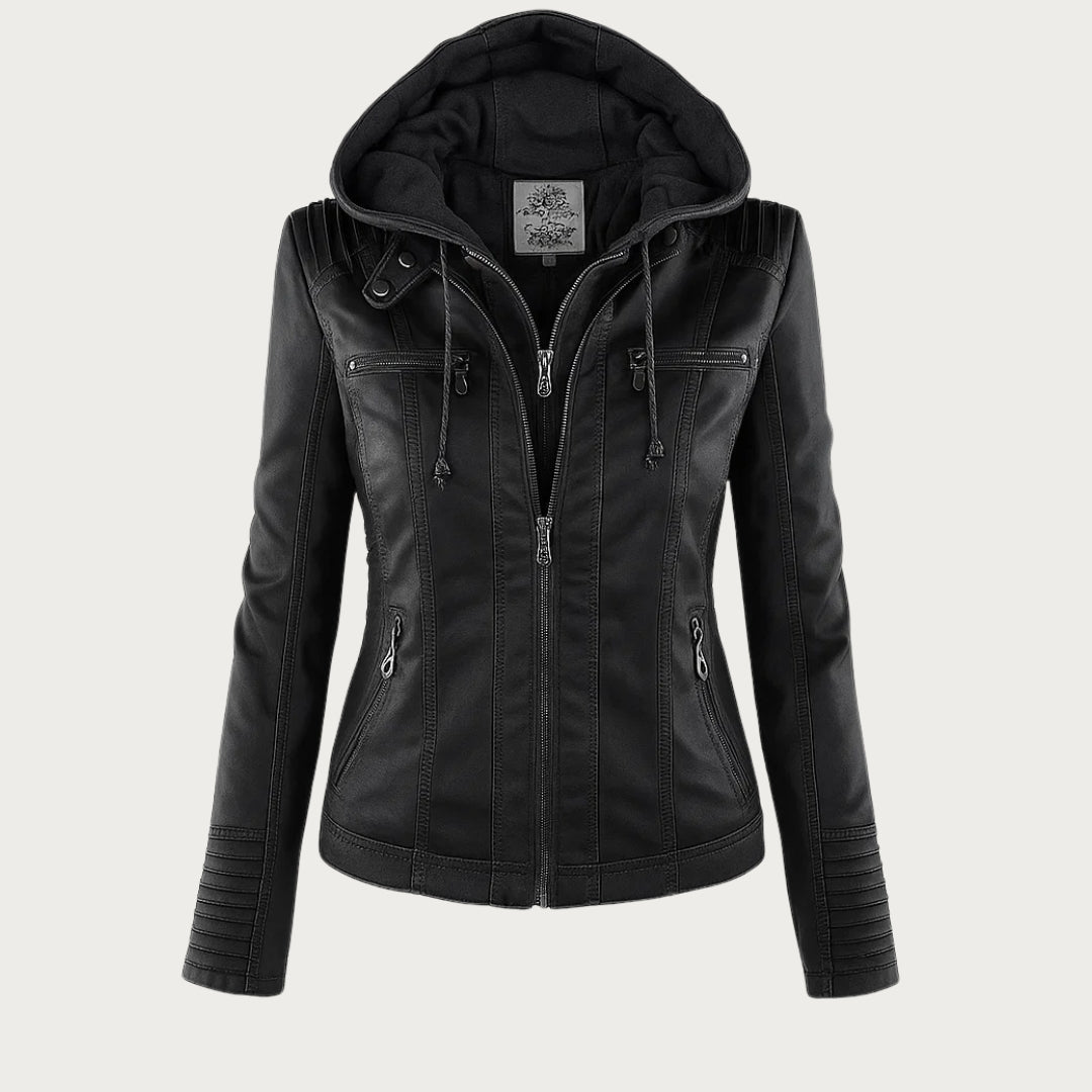 Marvella™ | Chaqueta de cuero elegante - vittoria stile