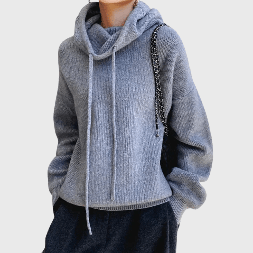 MARZIA™|FELPA CON CAPPUCCIO - vittoria stile