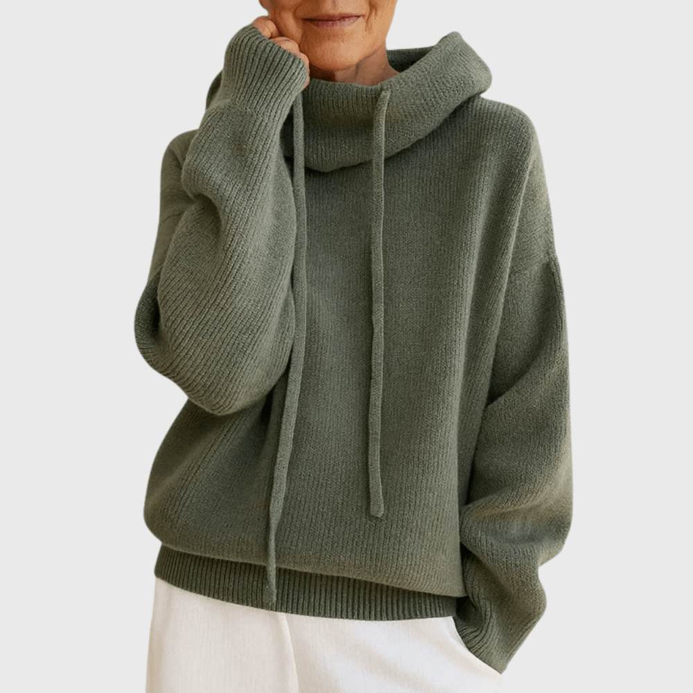 MARZIA™|FELPA CON CAPPUCCIO - vittoria stile