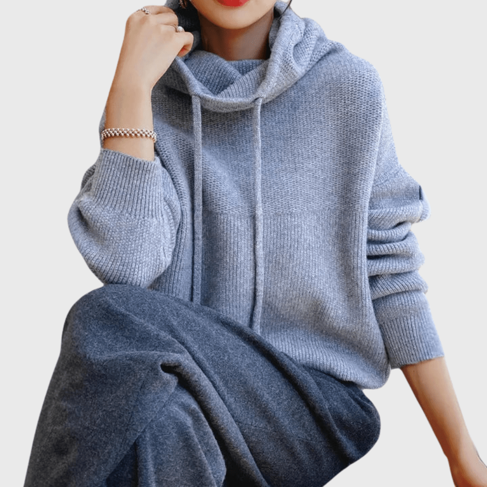 MARZIA™|FELPA CON CAPPUCCIO - vittoria stile