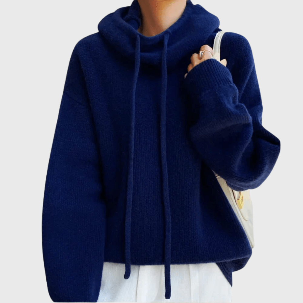 MARZIA™|FELPA CON CAPPUCCIO - vittoria stile