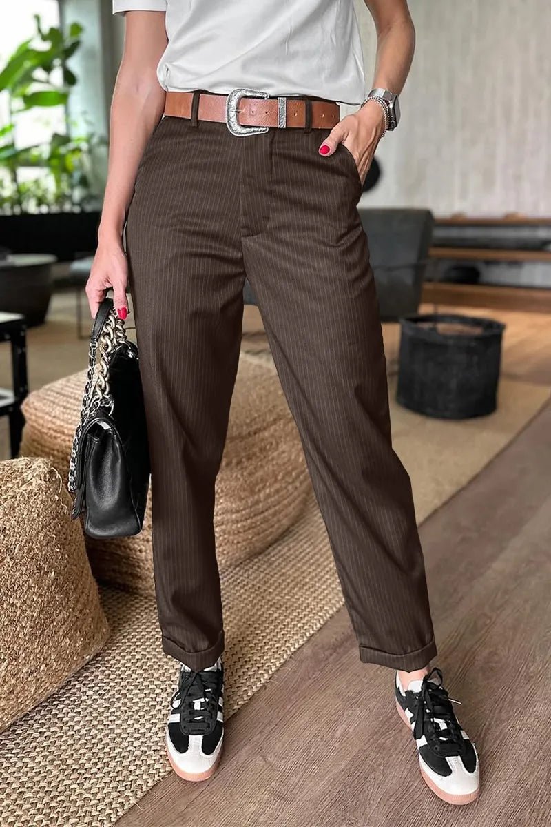 MATHILDA | ELEGANTES MEDIAS QUE FAVORECEN LA FIGURA CON RAYAS - vittoria stile