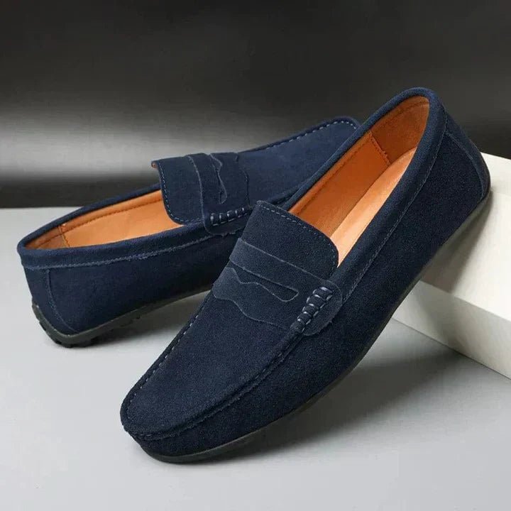 Mocasines de ante Lorenzo - vittoria stile