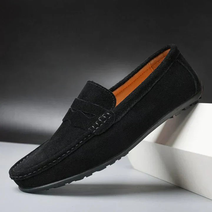 Mocasines de ante Lorenzo - vittoria stile