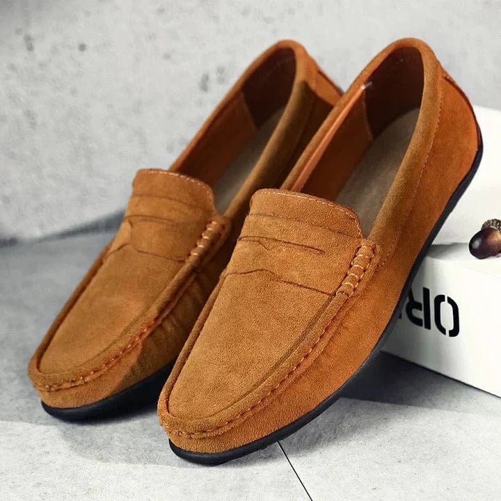 Mocasines de ante Lorenzo - vittoria stile