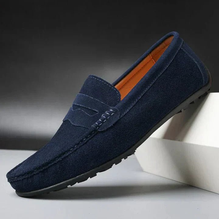 Mocasines de ante Lorenzo - vittoria stile