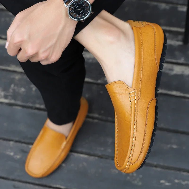 Mocasines de cuero vintage - vittoria stile