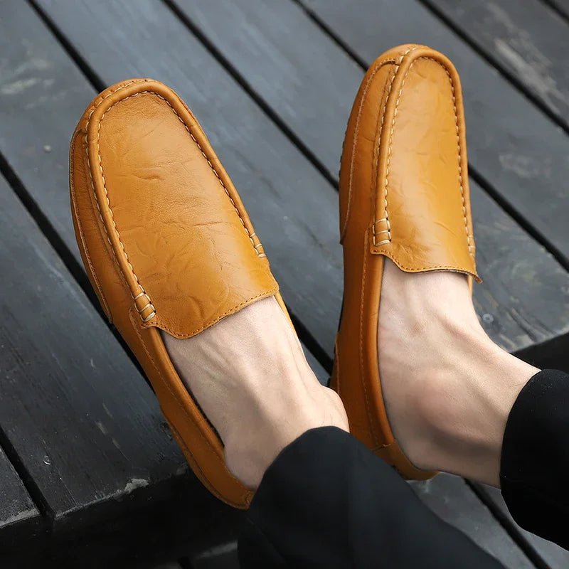 Mocasines de cuero vintage - vittoria stile