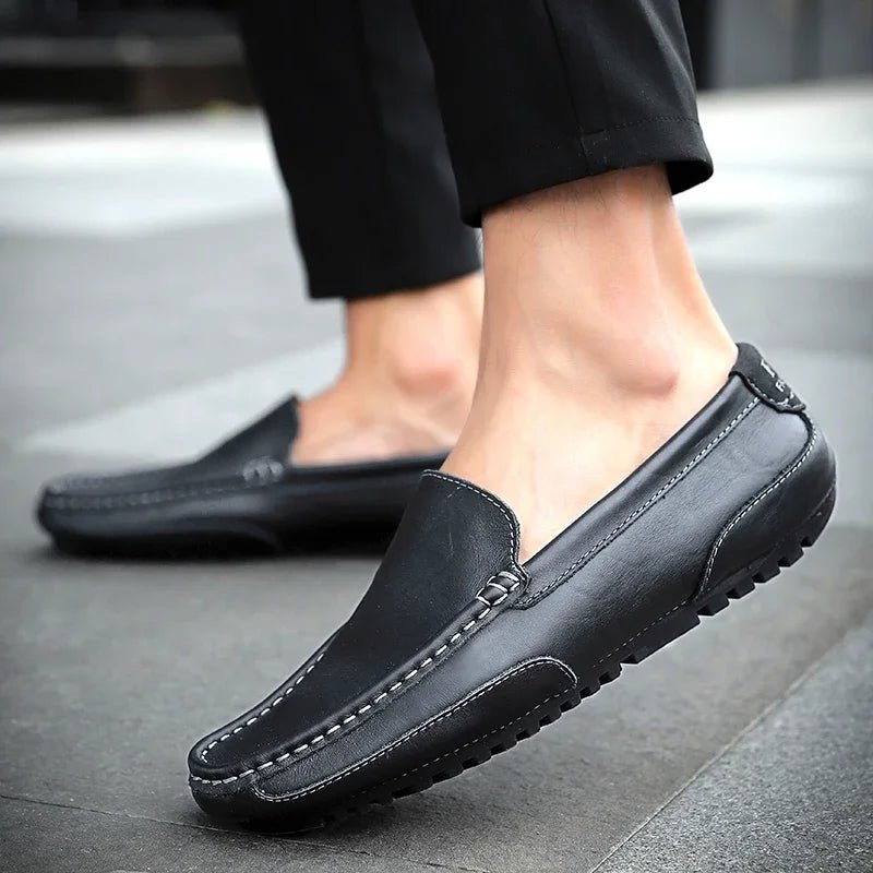Mocasines de cuero vintage - vittoria stile