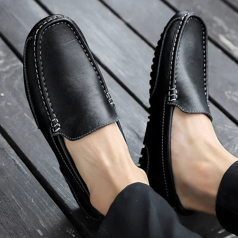 Mocasines de cuero vintage - vittoria stile