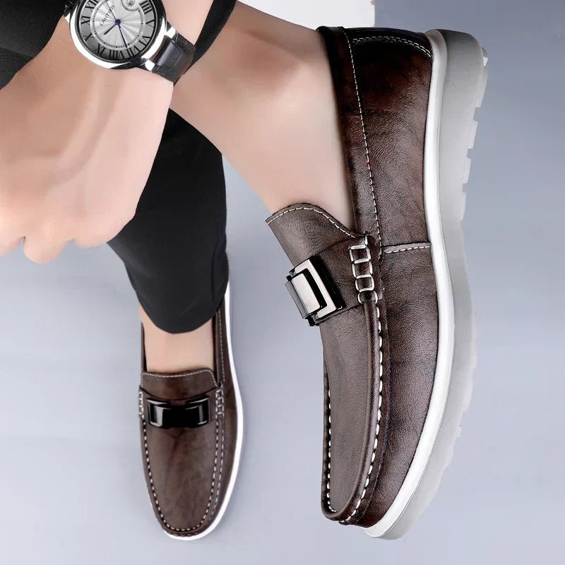Mocasines de piel de lujo - vittoria stile