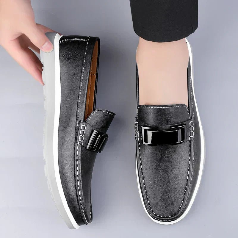 Mocasines de piel de lujo - vittoria stile