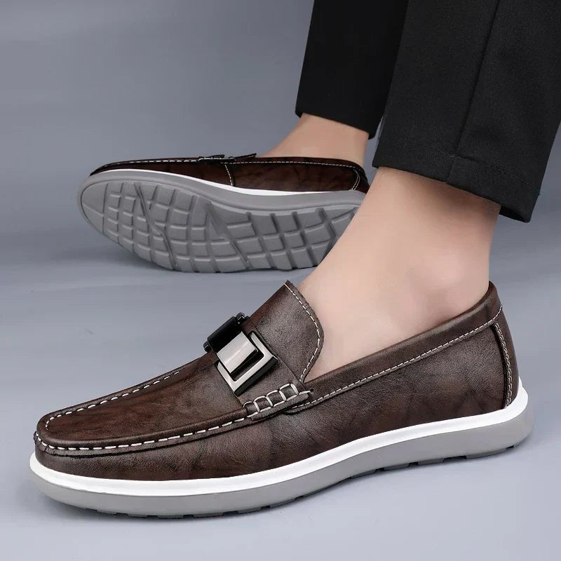 Mocasines de piel de lujo - vittoria stile