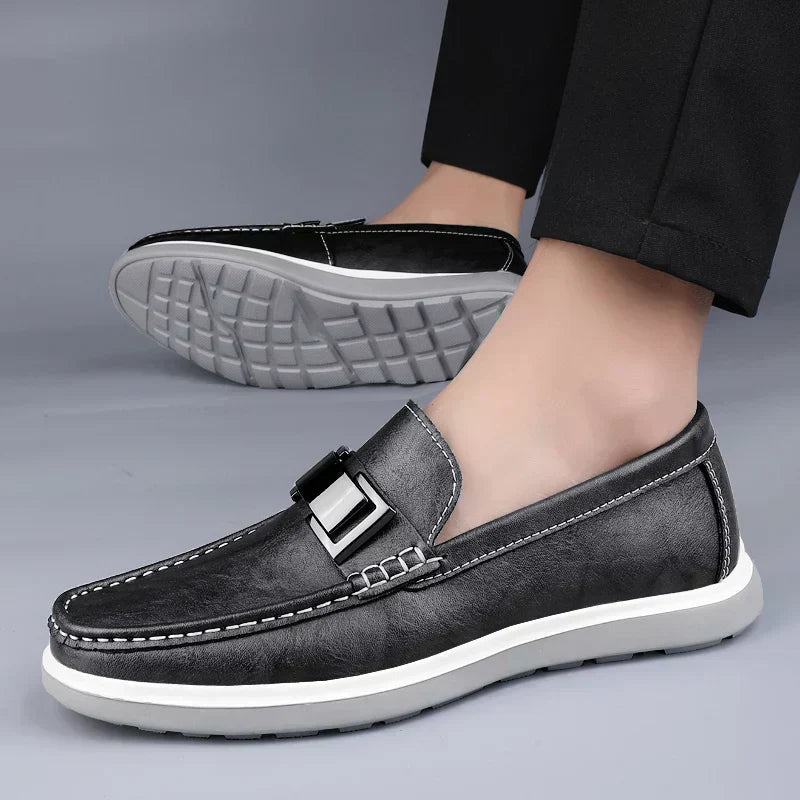 Mocasines de piel de lujo - vittoria stile
