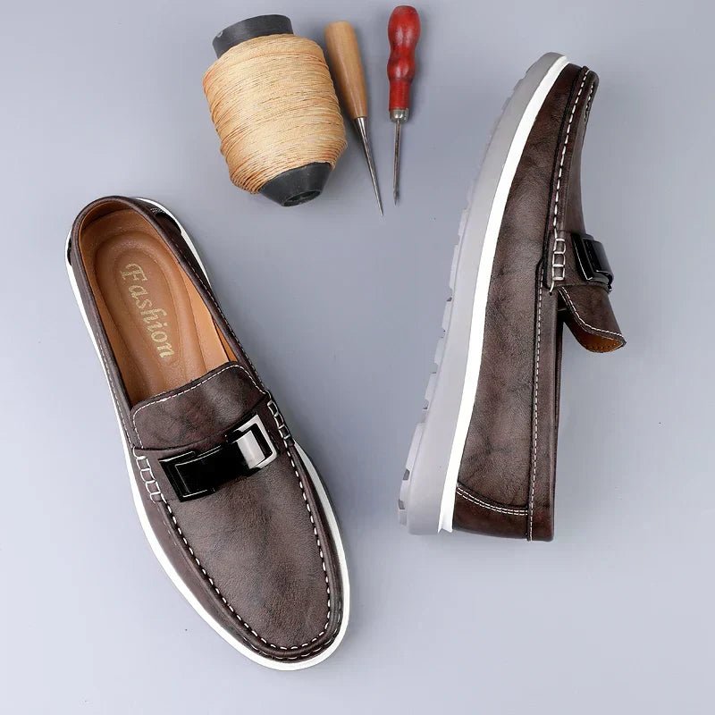 Mocasines de piel de lujo - vittoria stile