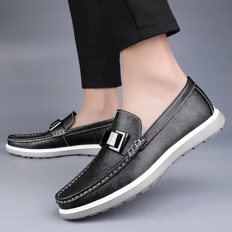 Mocasines de piel de lujo - vittoria stile