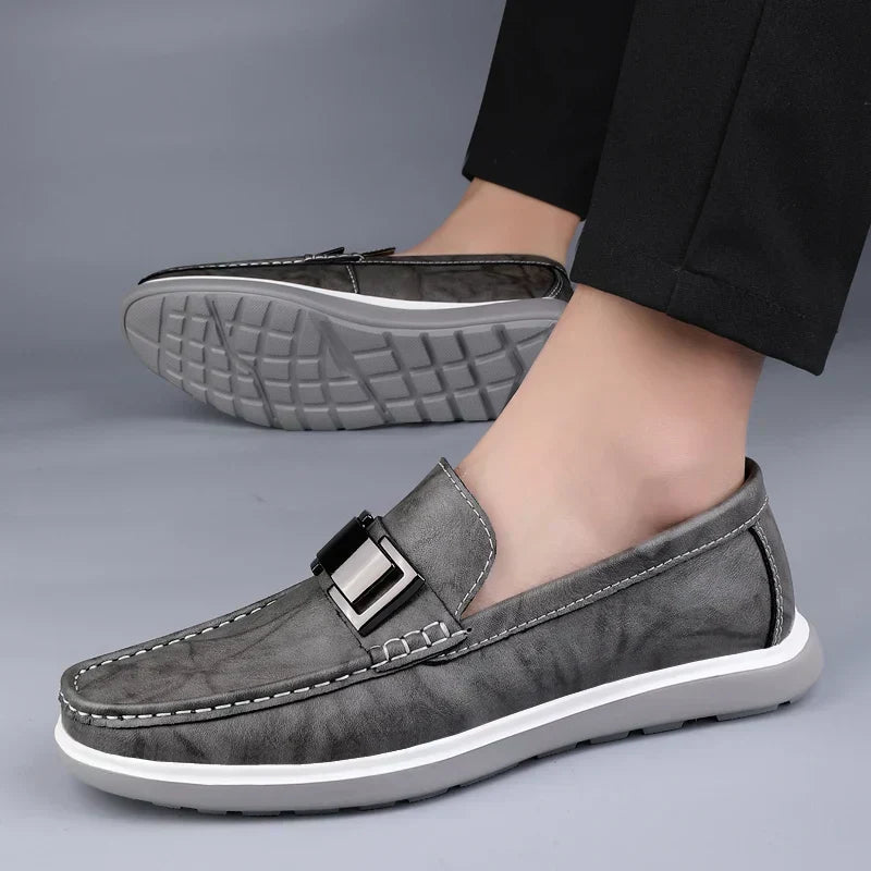 Mocasines de piel de lujo - vittoria stile