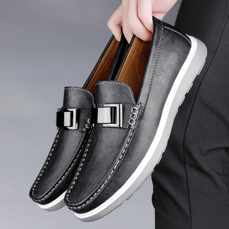 Mocasines de piel de lujo - vittoria stile