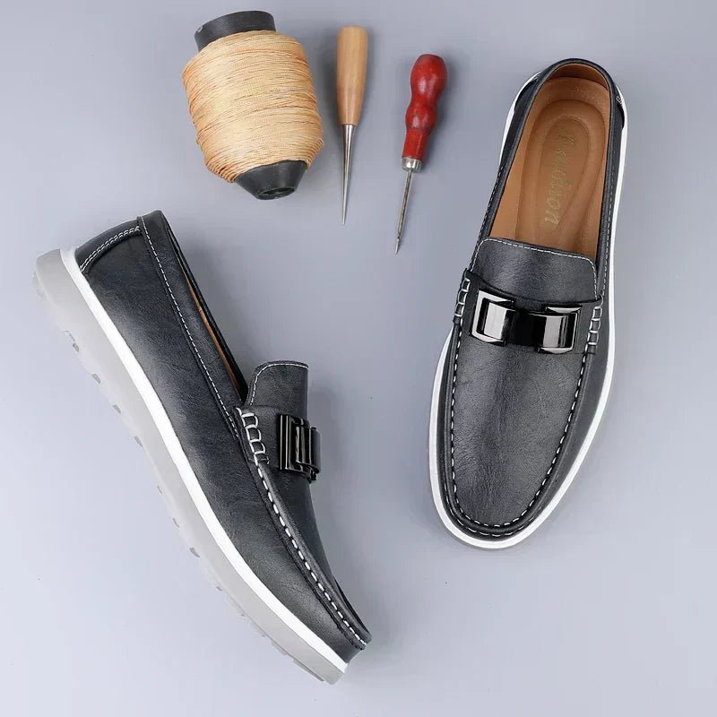 Mocasines de piel de lujo - vittoria stile