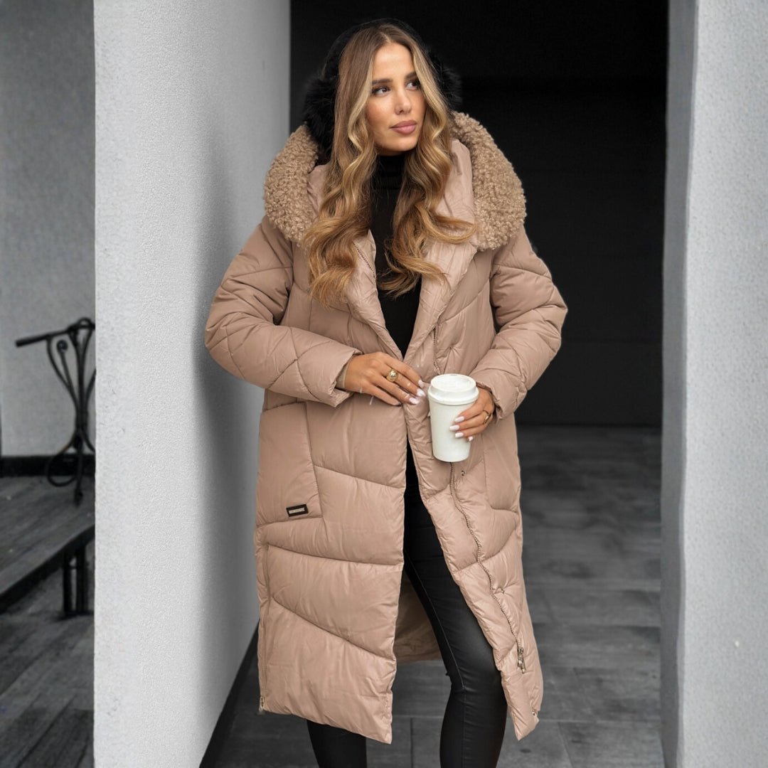 Naomi | Abrigo de Invierno Aislado de Corte Largo - vittoria stile