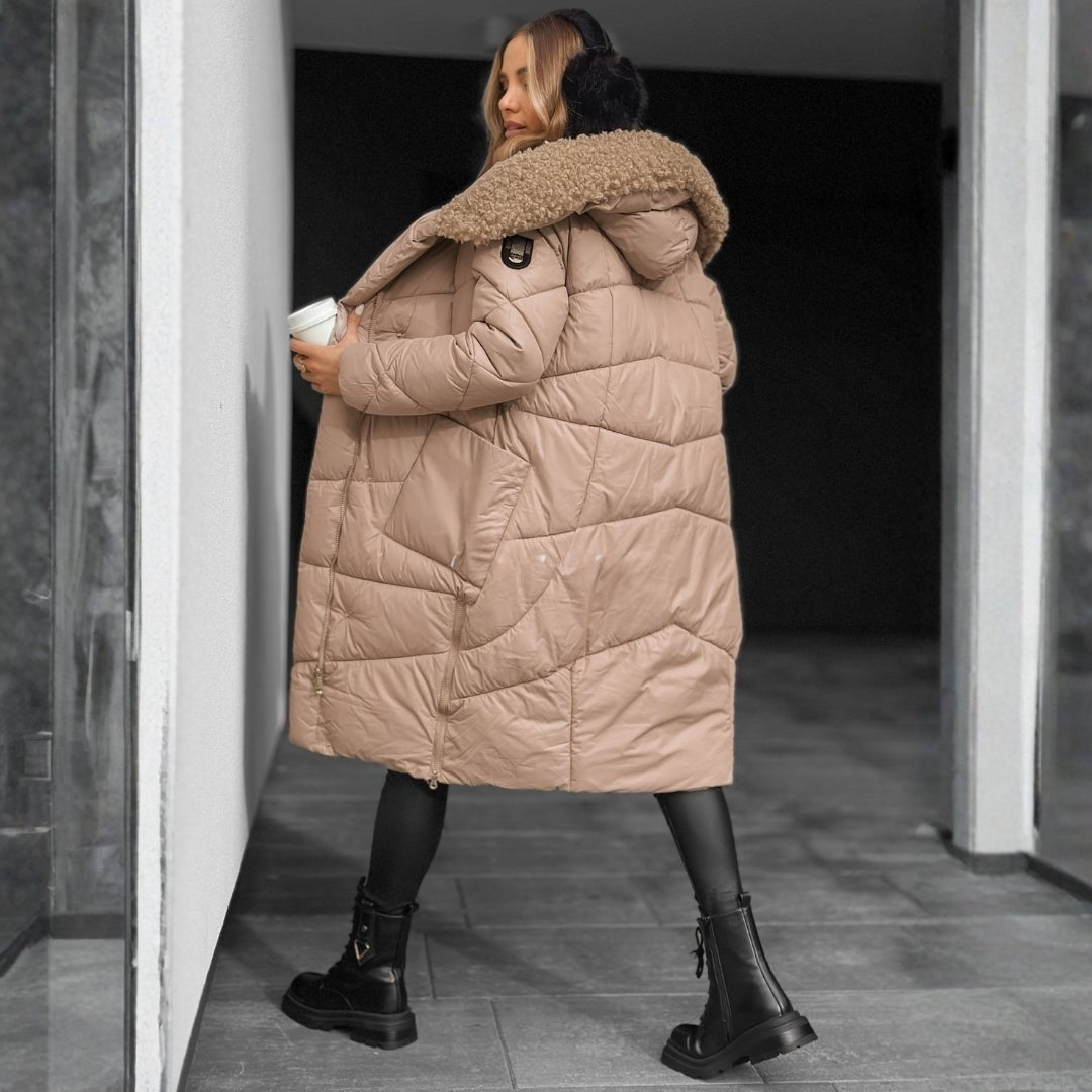 Naomi | Abrigo de Invierno Aislado de Corte Largo - vittoria stile