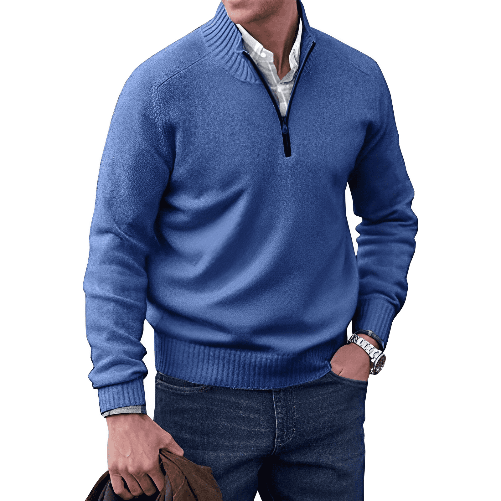 Nicolas™ - Pullover mit Reißverschluss - vittoria stile