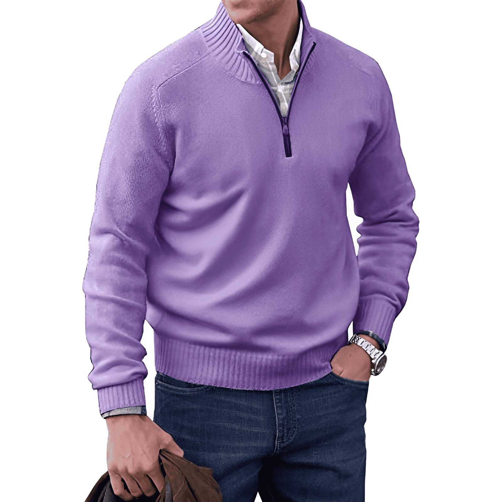 Nicolas™ - Pullover mit Reißverschluss - vittoria stile