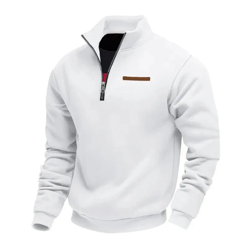 Nicolás | Suéter de felpa casual para hombres - vittoria stile