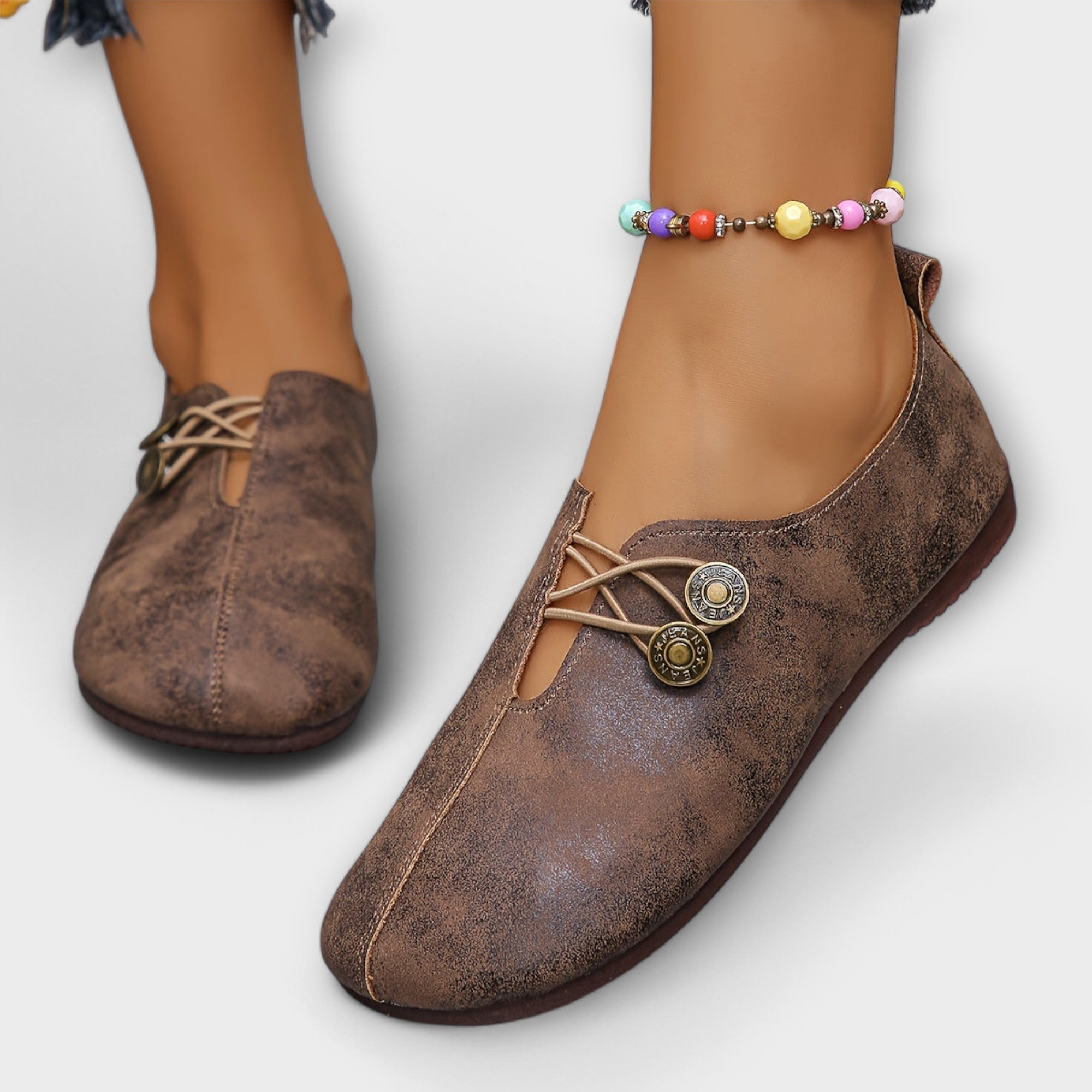 Noira - Mocasín de ante - vittoria stile