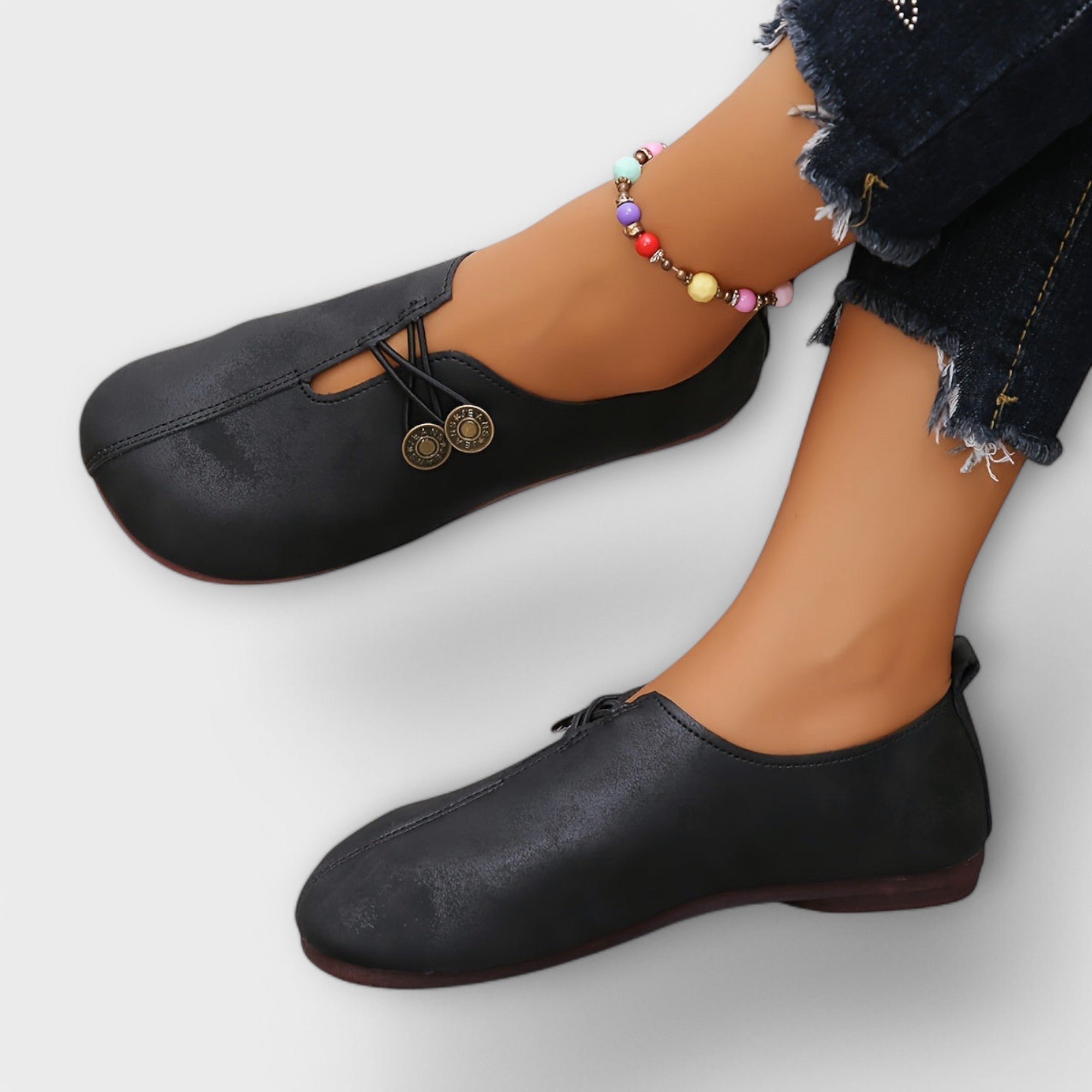 Noira - Mocasín de ante - vittoria stile