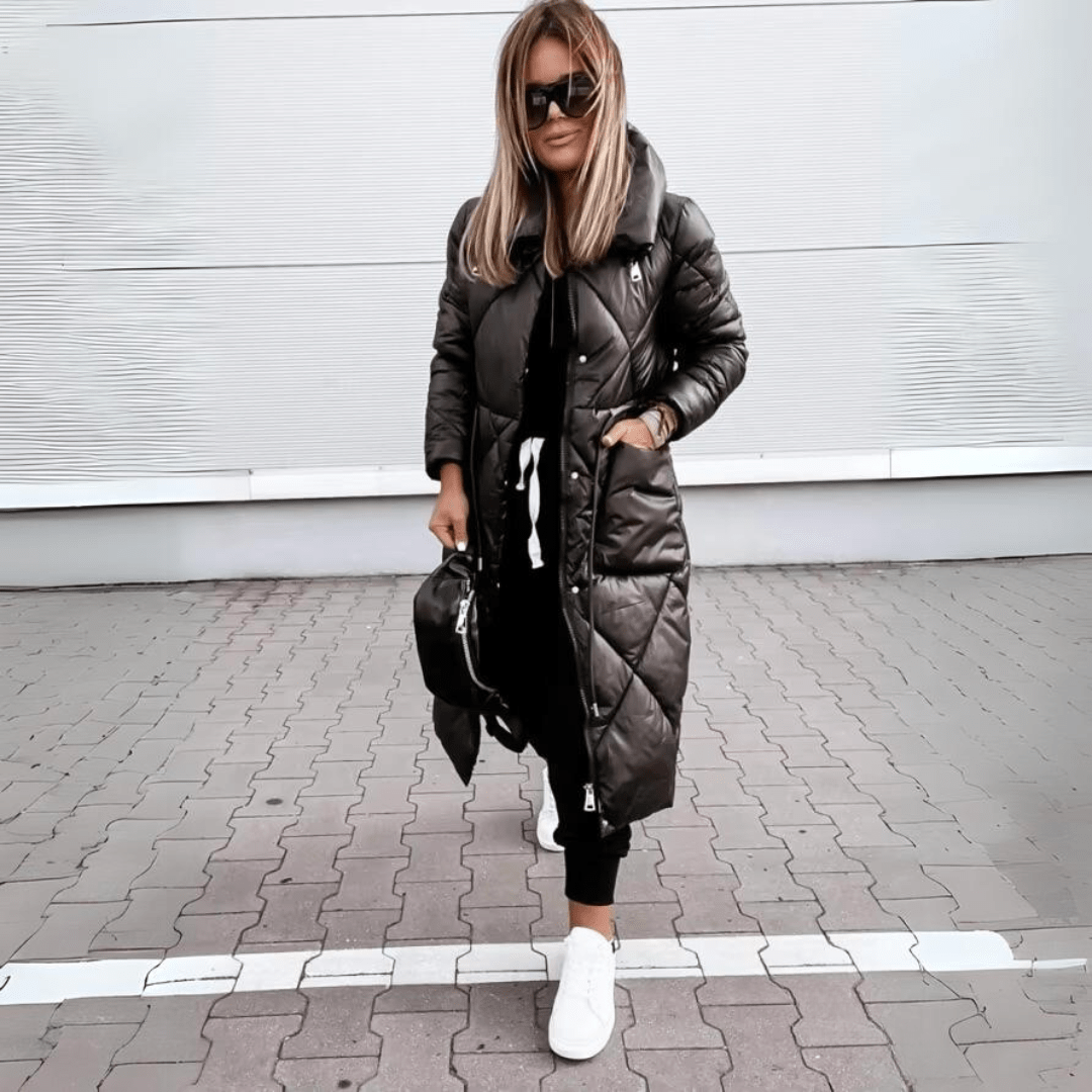 Noiréa | Chaqueta Acolchada Elegante - vittoria stile