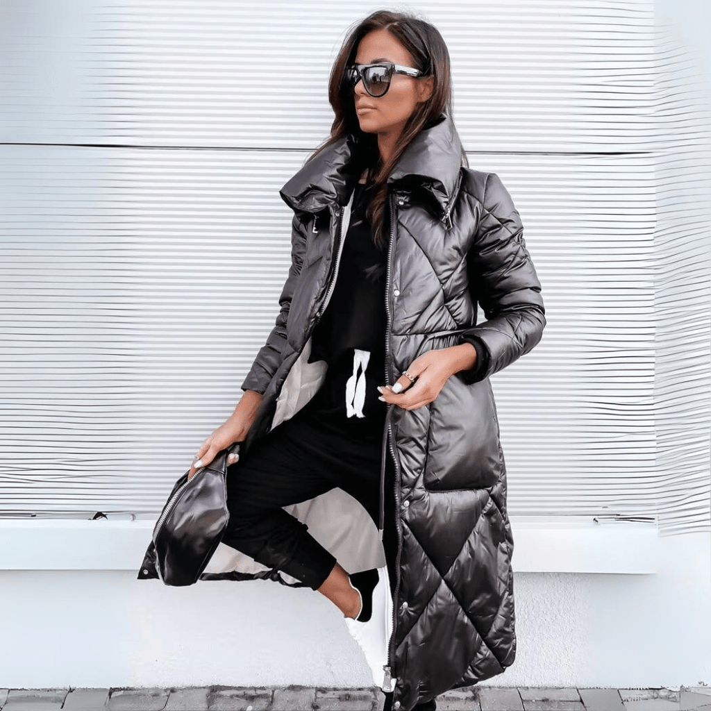 Noiréa | Chaqueta Acolchada Elegante - vittoria stile