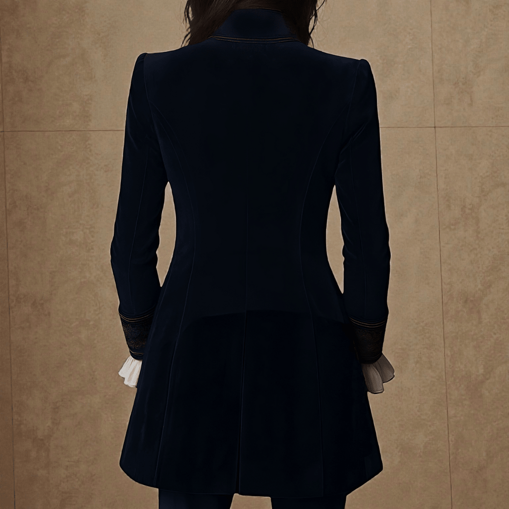 Nuria™ | Elegante Chaqueta de Terciopelo - vittoria stile