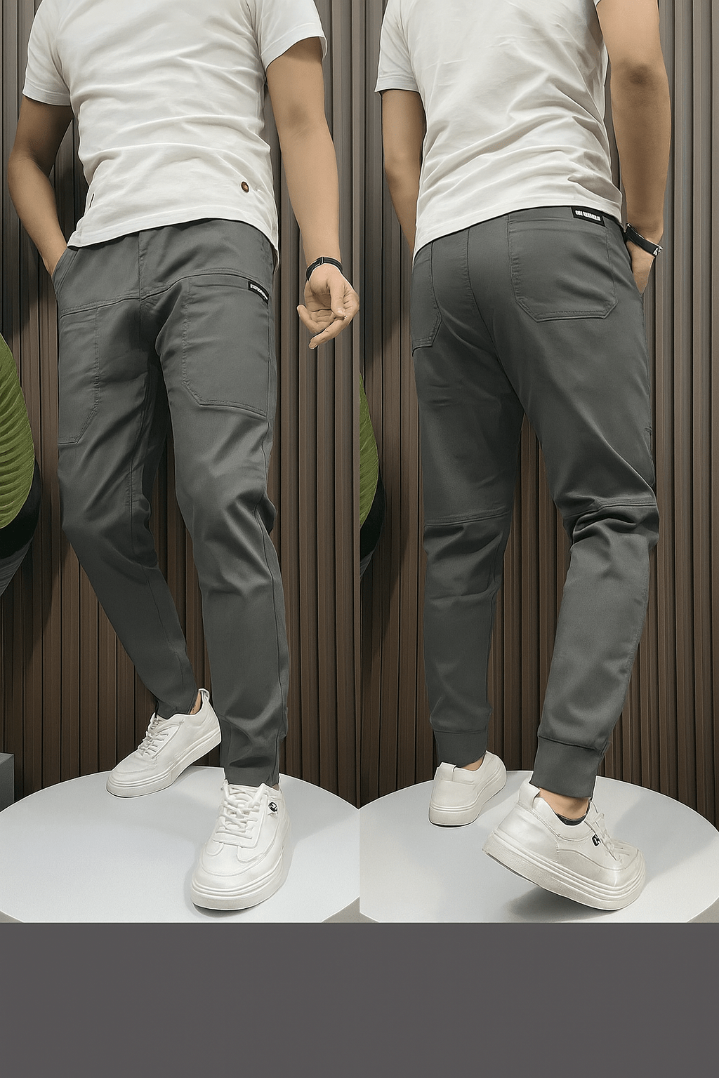 Pantalón Cargo Elástico - vittoria stile