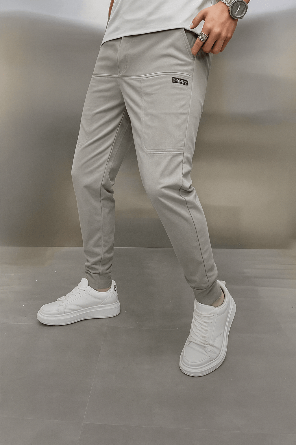 Pantalón Cargo Elástico - vittoria stile